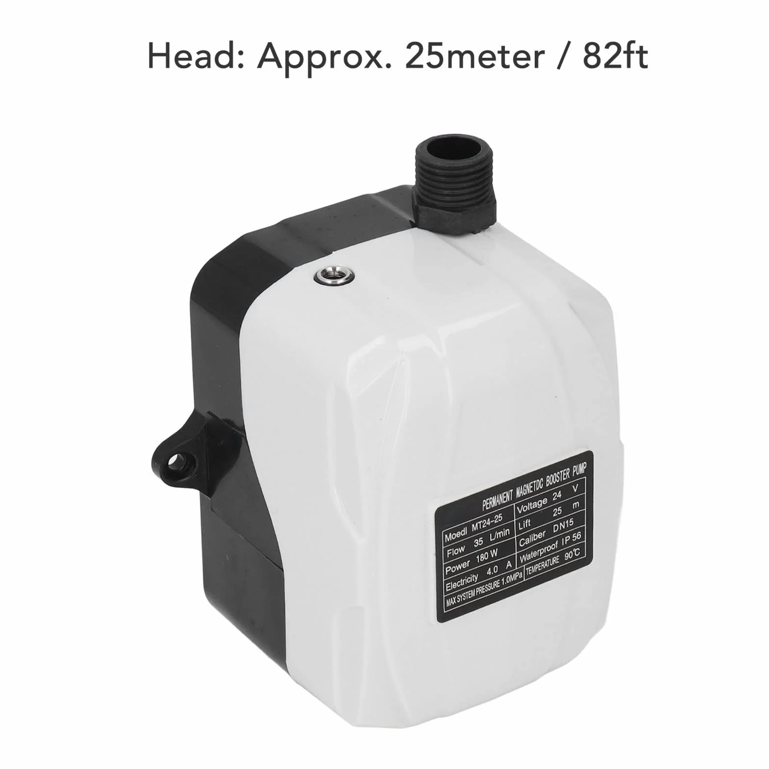 Pompa Wspomagająca 180 W ABS Pompa Wspomagająca Ciśnienie Wody W Domu do Zlewu Kuchennego Prysznic DC24V Wtyczka UE AC100-240V