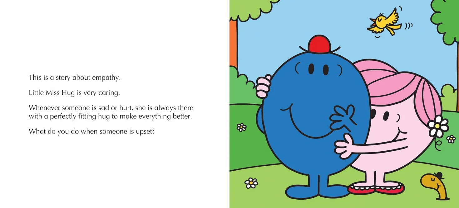 Mr. Men Little Miss: Caring: A New Book for 2023 about Empathy from the Classic Illustrated Children’s Series about Feelings