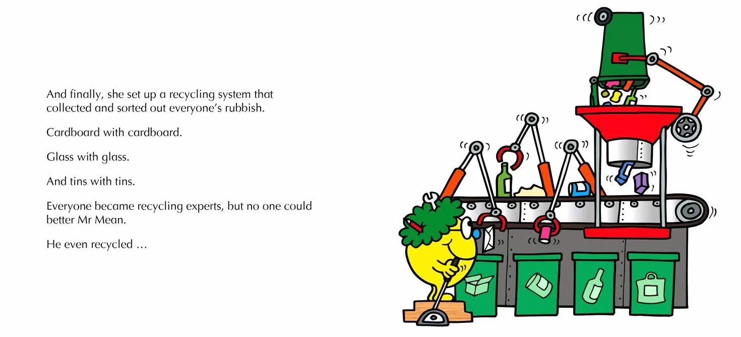 Mr. Men Little Miss go Green: Reduce, Reuse and Recycle and Help the Planet