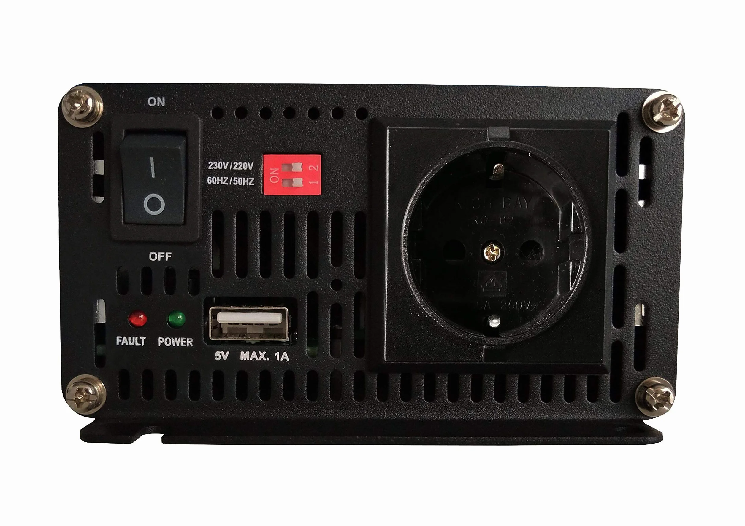 EPEVER IPower Series IP350 – 12 przetwornica napięcia, sinusoidalna, 350 W, 12 V DC na 230 V AC, idealna do oświetlenia awaryjnego off-grid w gospodarstwie domowym, systemów montowanych w pojeździe itd.