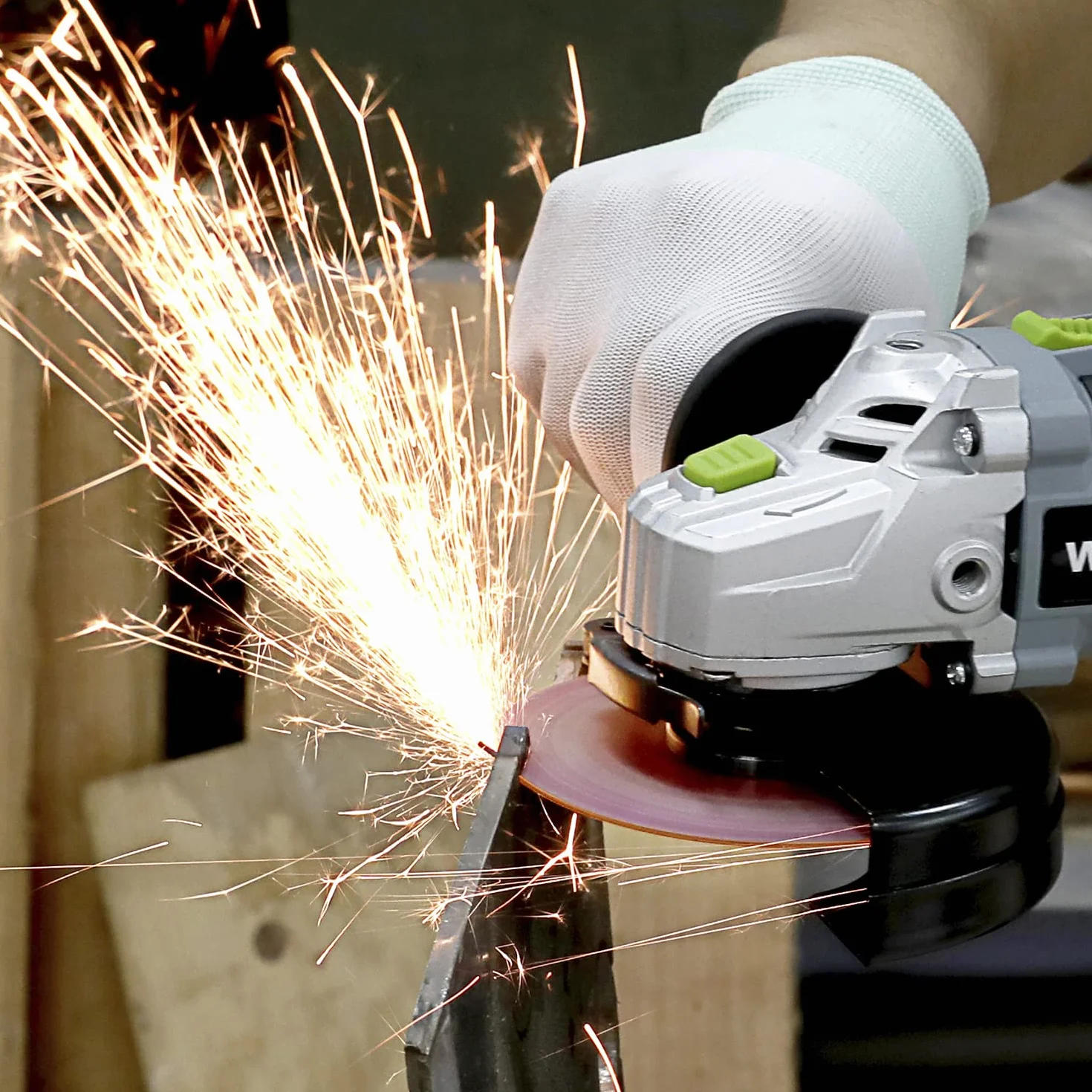 WORKPRO Koła tnące, 20 sztuk, 115 mm metalowe i ze stali nierdzewnej, cienkie metalowe tarcze tnące 1,2 mm do szlifierki kątowej