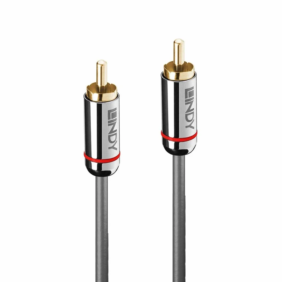 LINDY 35342 5 m Digital Phono kabel audio, Cromo Line