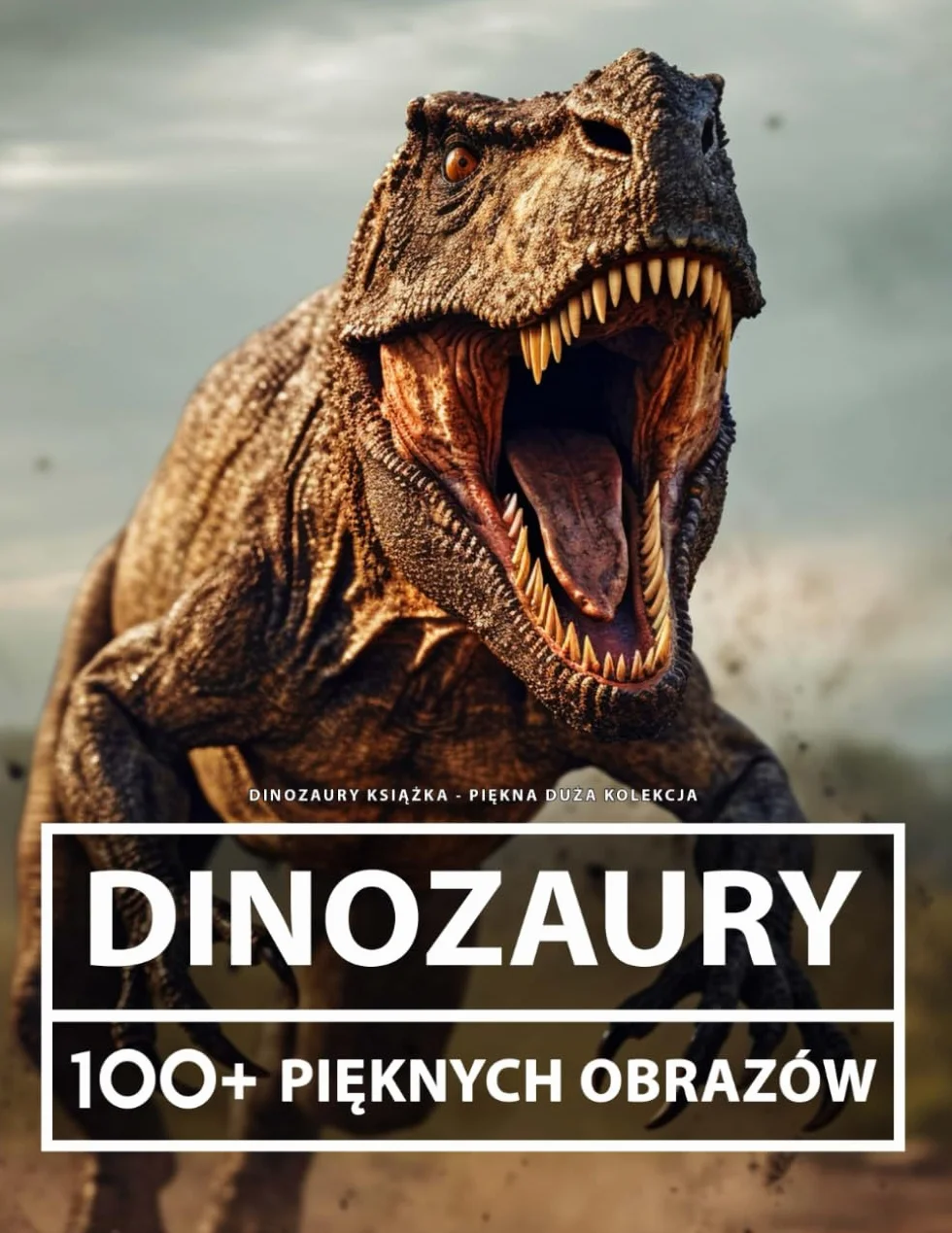 Dinozaury Książka - Piękna Duża Kolekcja: 100+ Niesamowitych Obrazów - Dinozaur Obrazy - Dla dzieci i dorosłych