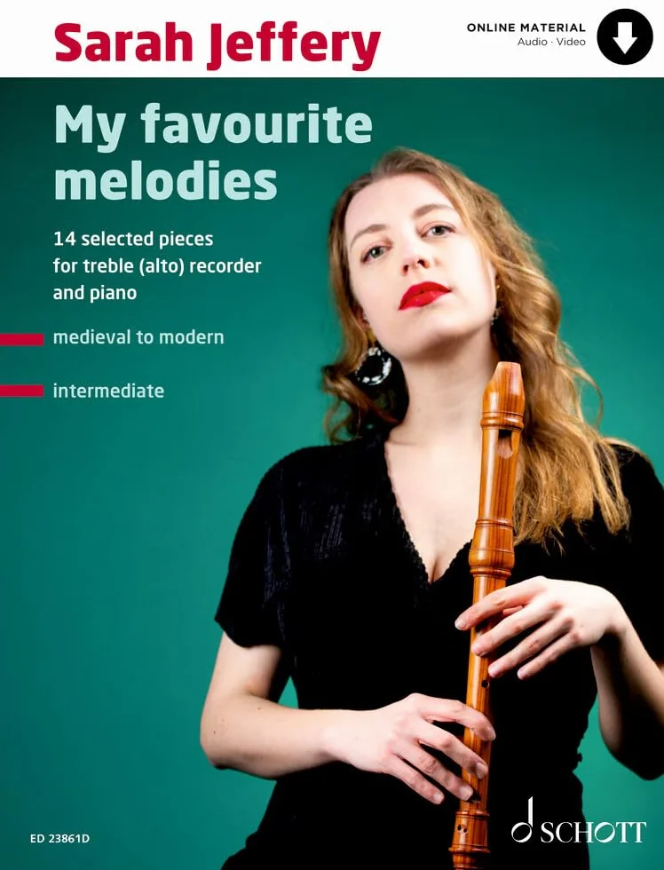 My Favourite Melodies: 14 Selected Pieces. alto recorder and piano.