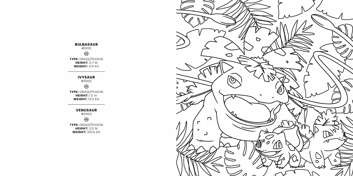 Pokémon Colour and Design: the official Pokémon colouring book for fans of the original game, relaxing and satifying. NEW for 2026!