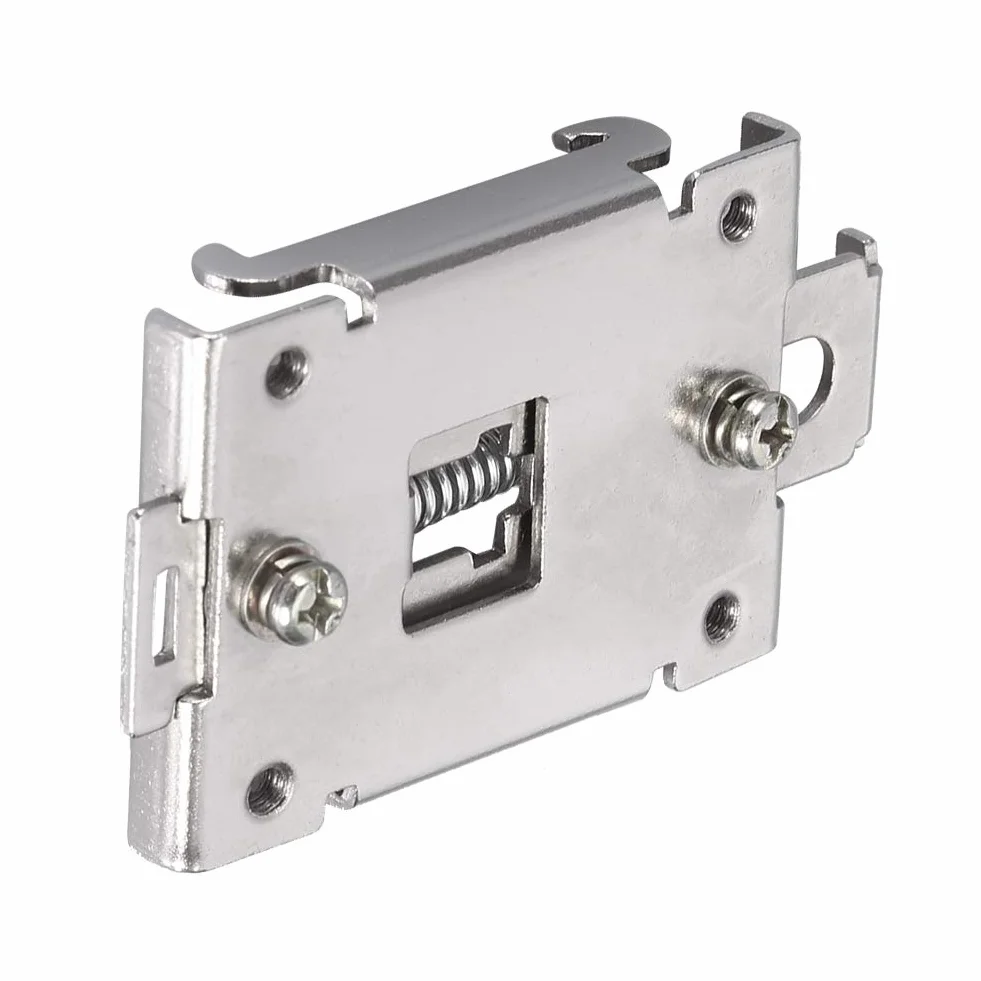 Crydom Ssr Relay Montaż na Szynie Din Adapter do Montażu na Szynie Din Stal Nierdzewna 1 szt. 35 Mm na szynę Din Naprawiono Przekaźnik Półprzewodnikowy Zacisk Zaciskowy z 2