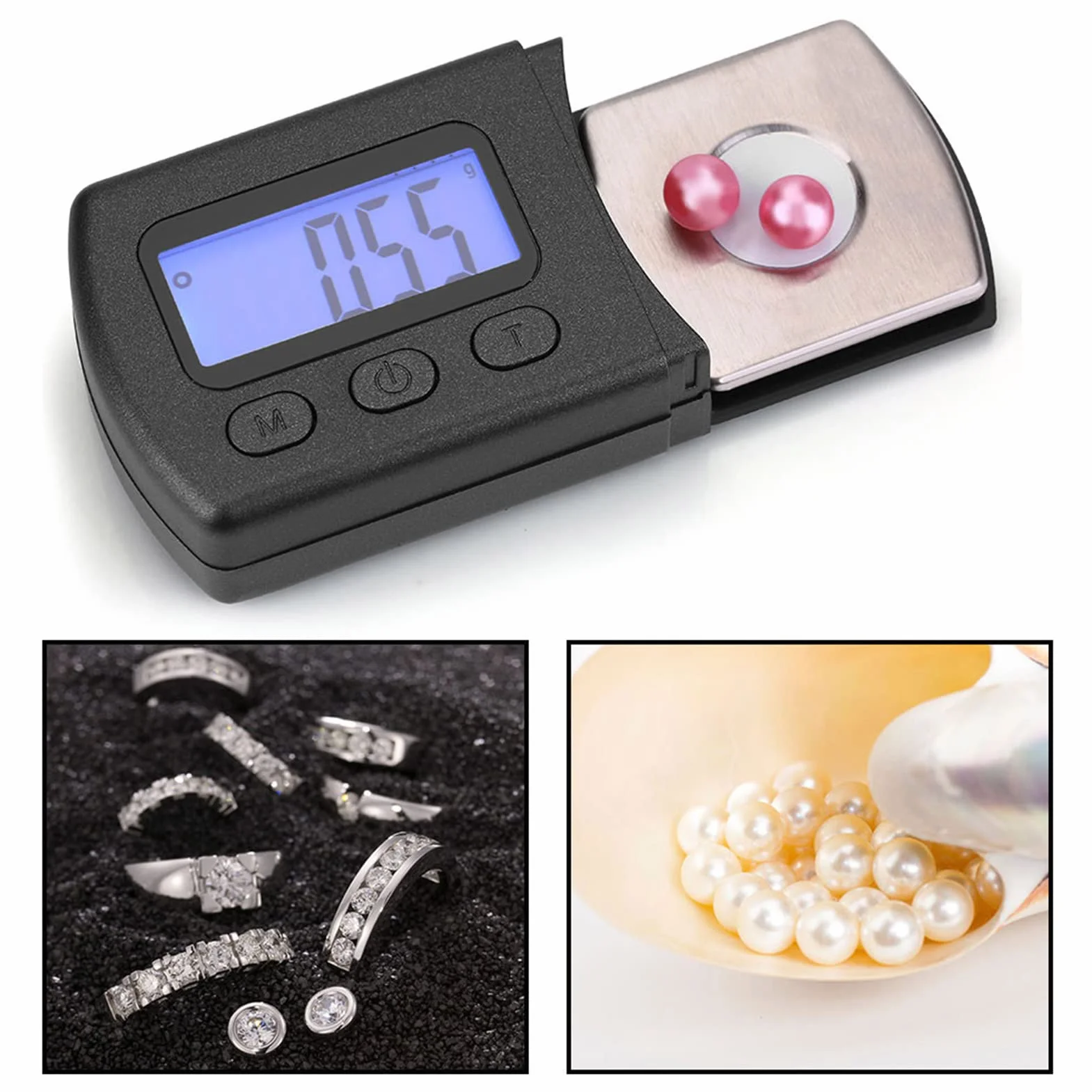 Cyfrowa waga tonowa, gramofon Stylus Force Scale Gauge, 0,01 g, z podświetleniem LCD, do ramienia dźwiękowego