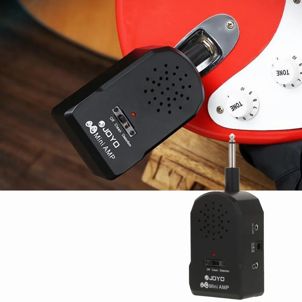 Dilwe Wzmacniacz do słuchawek gitarowych, mini praktyka, wysoka wierność, głośnik do gitary elektrycznej, akcesoria