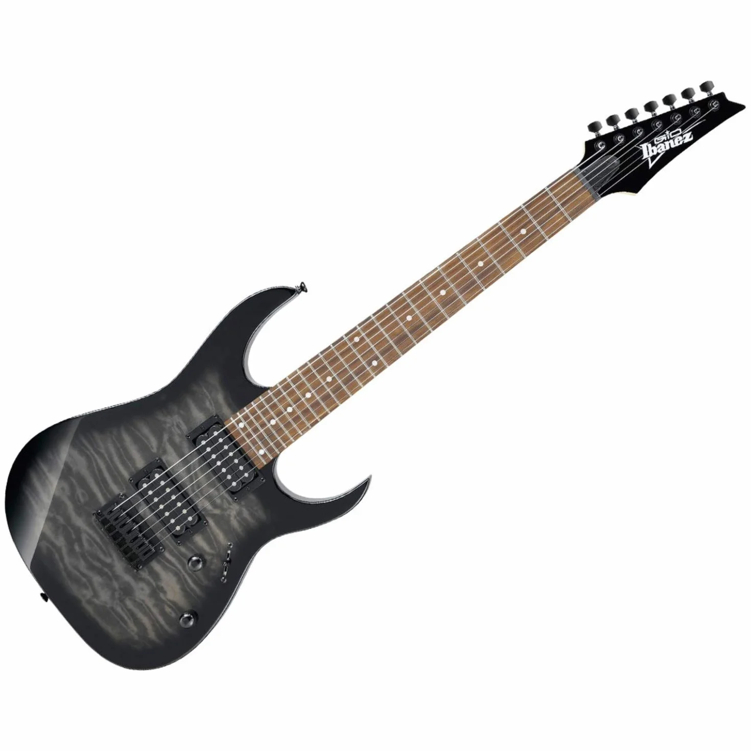 Ibanez GRG7221QA-TKS Gio (Transparent Black Sunburst) - Gitara elektryczna