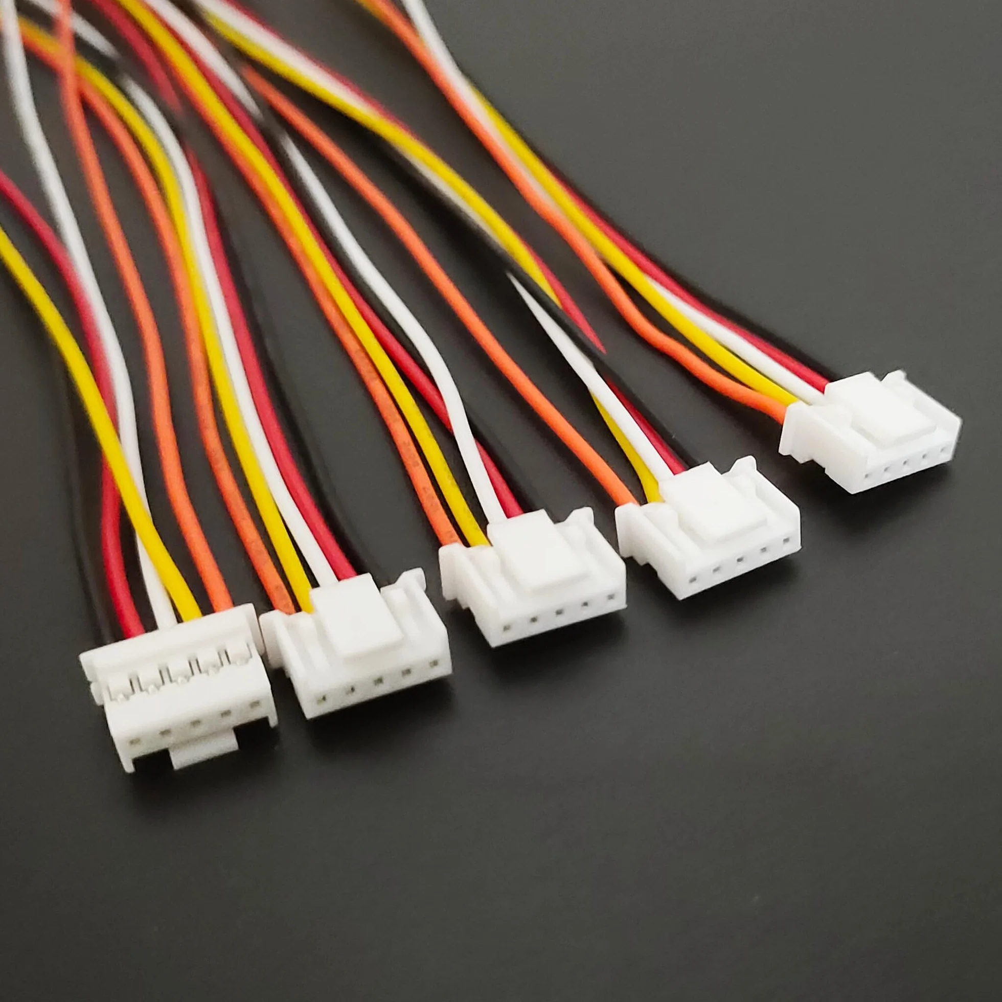 5 sztuk PA 2,0mm pap na Dupont 2,54mm gniazdo 5-pinowe przewody jumperowe PA2,0 26AWG 20 cm obudowa kablowa złącze PAP-05V-S