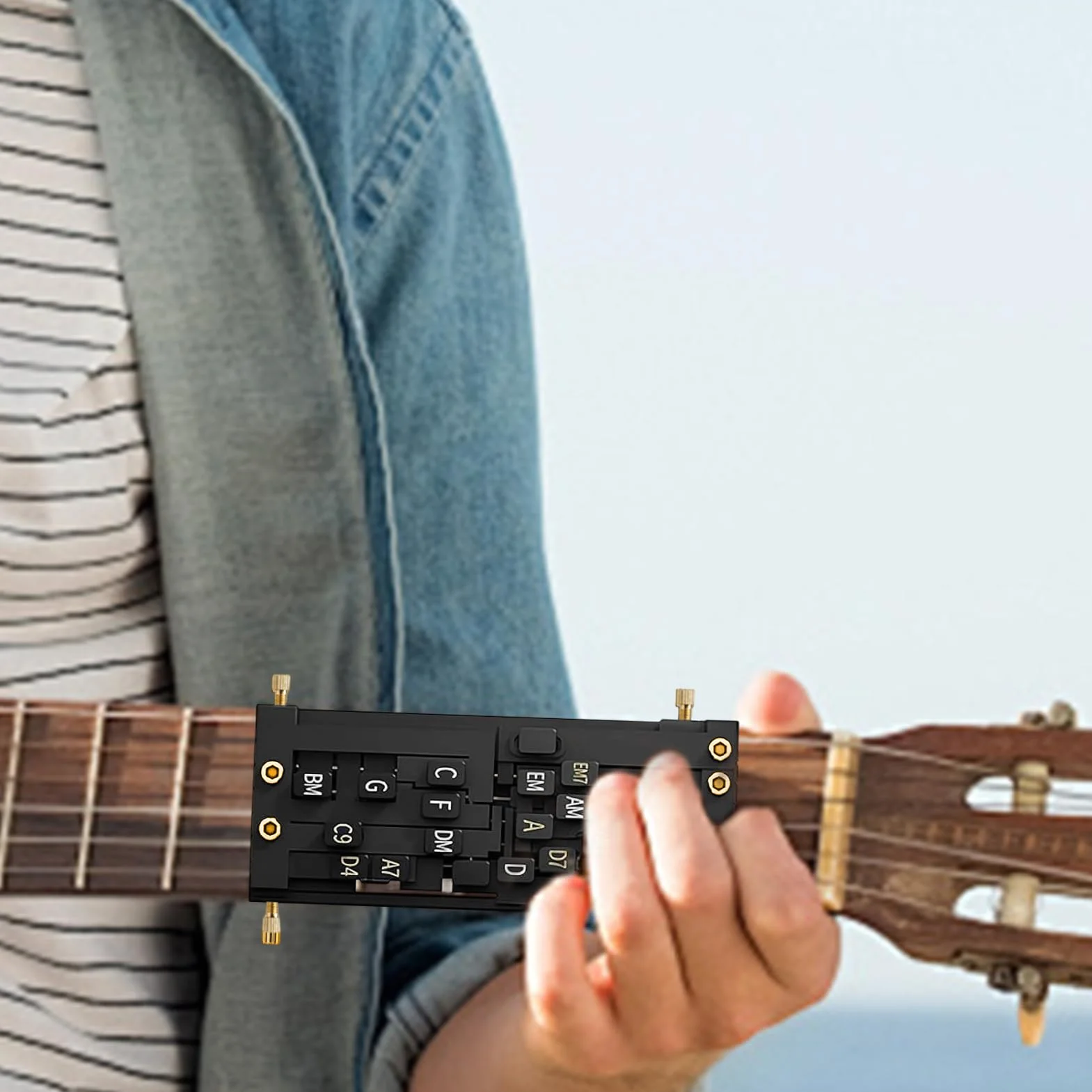 Narzędzia do nauki gry na gitarze - wielofunkcyjne narzędzie do nauki akordów dla początkujących seniorów