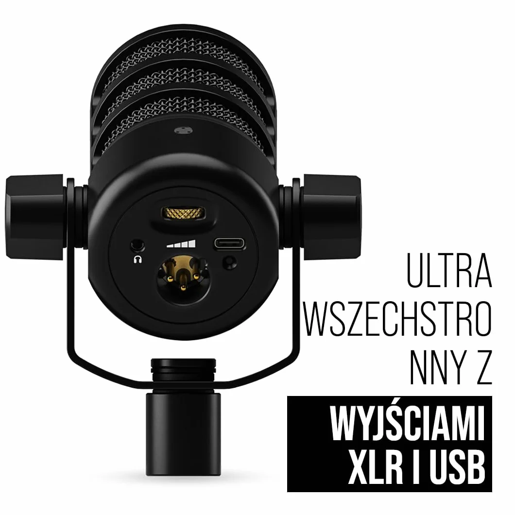 RØDE Mikrofon Dynamiczny, Czarny, 12,3 x 11 x 11 cm