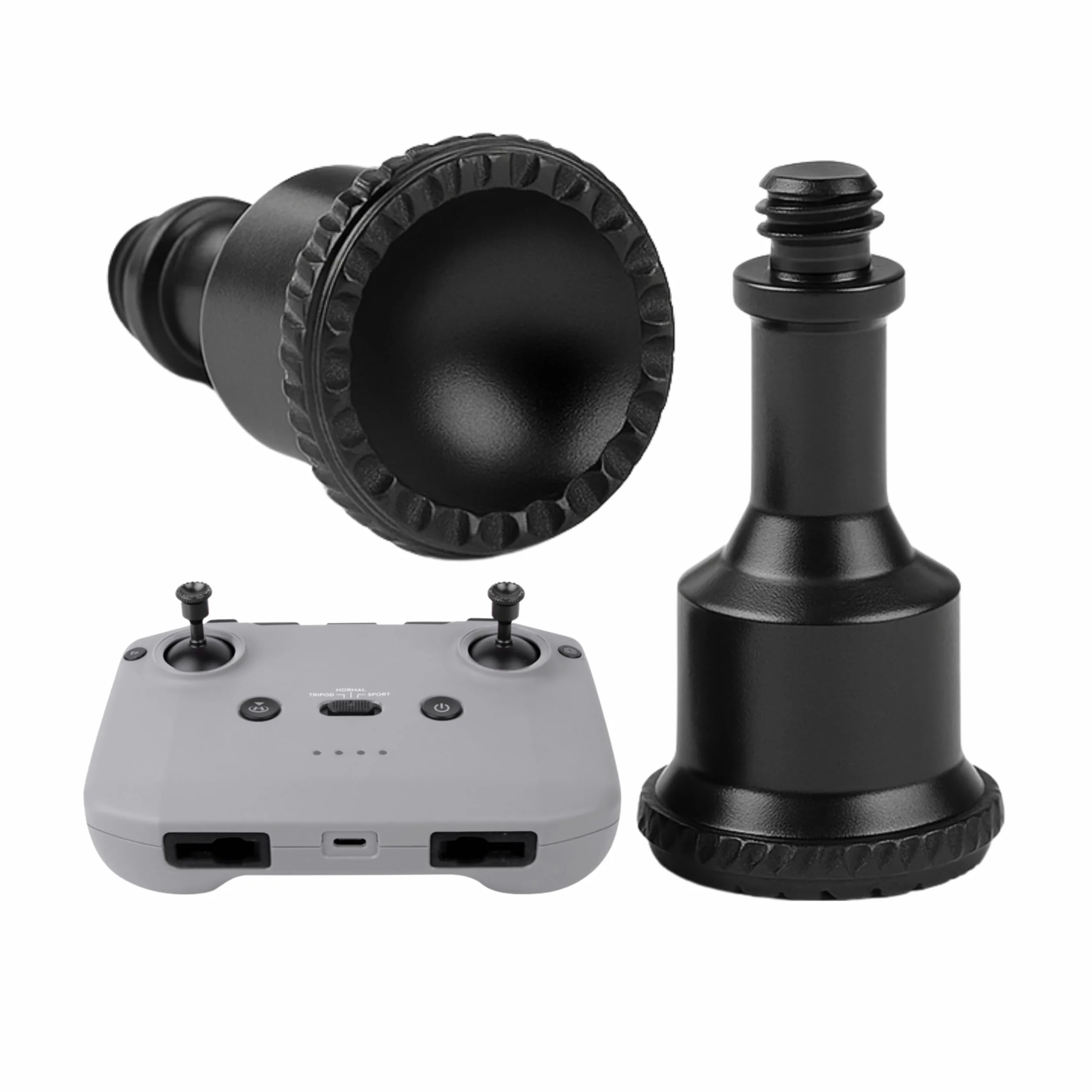 Pilot zdalnego sterowania zdalny dla DJI RC-N1, DJI RC-N2, 2 sztuki, czarna, aluminium, joysticks