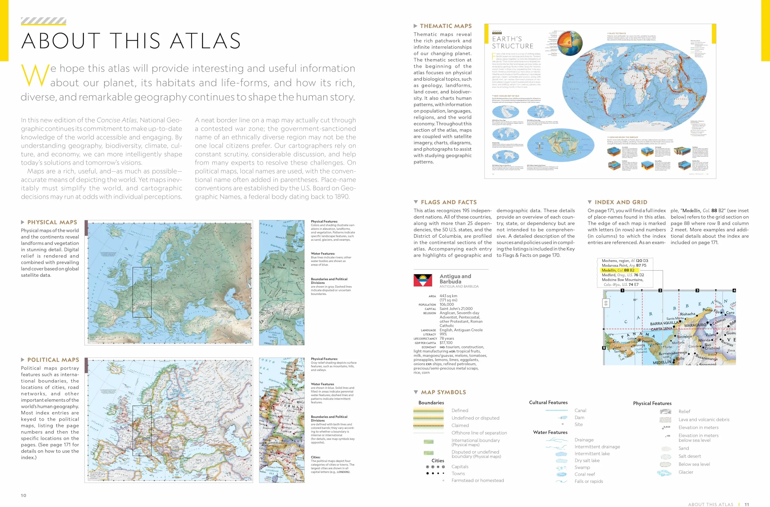 National Geographic Concise Atlas of the World, 5th edition: Authoritative and complete, with more than 200 maps and illustrations