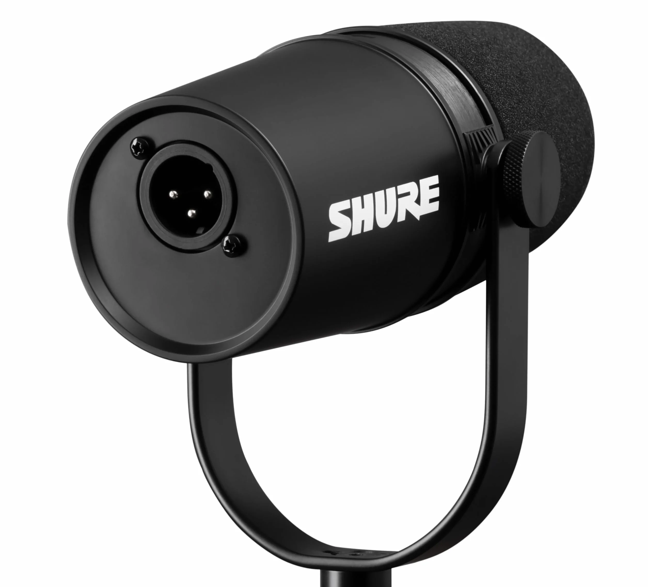Shure MV7X XLR Pro Dynamic Mic Podcast Mikrofon - do podcastów i nagrywania wokalu, metalowa konstrukcja, kompatybilny ze statywem mikrofonowym - czarny