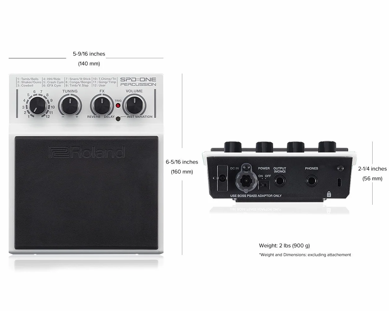 Roland SPD::ONE Percussion Pad Perkusyjny