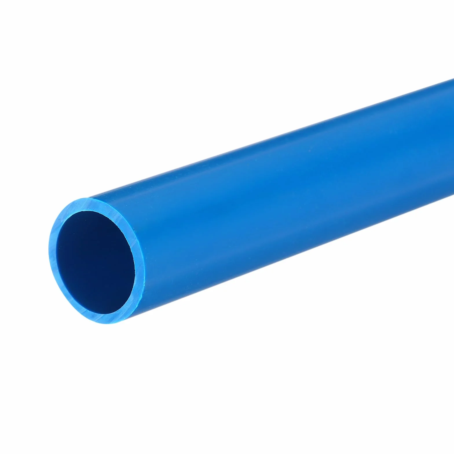 QUARKZMAN Okrągła sztywna rura PVC 16mm ID 20mm OD 20cm/8" Długość niebieska o wysokiej wytrzymałości do rur wodnych rękodzieło osłona kablowa