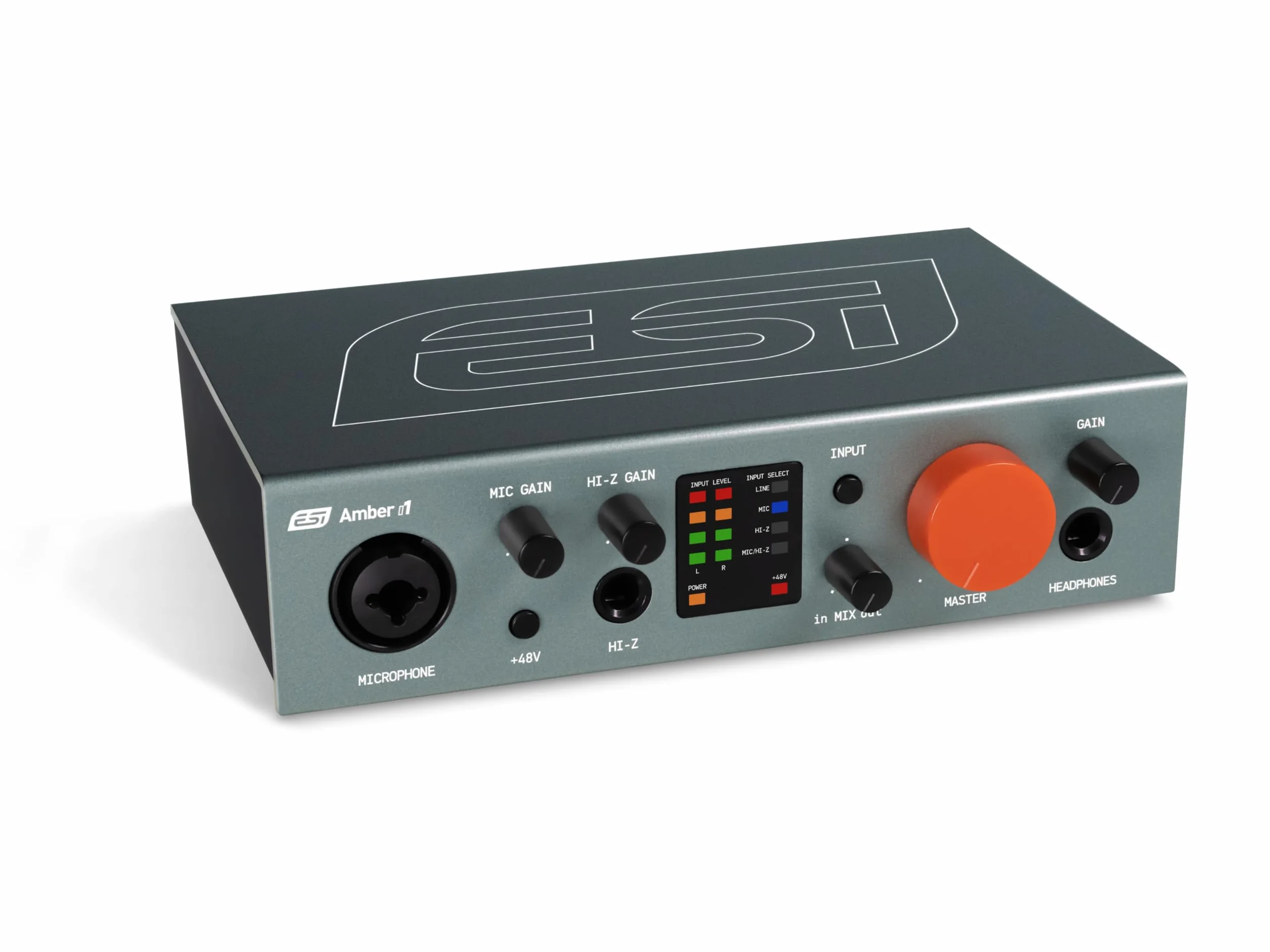 ESI Amber i1 profesjonalny interfejs audio USB 24-bitowy/192 kHz 2 wejścia 2 wyjścia