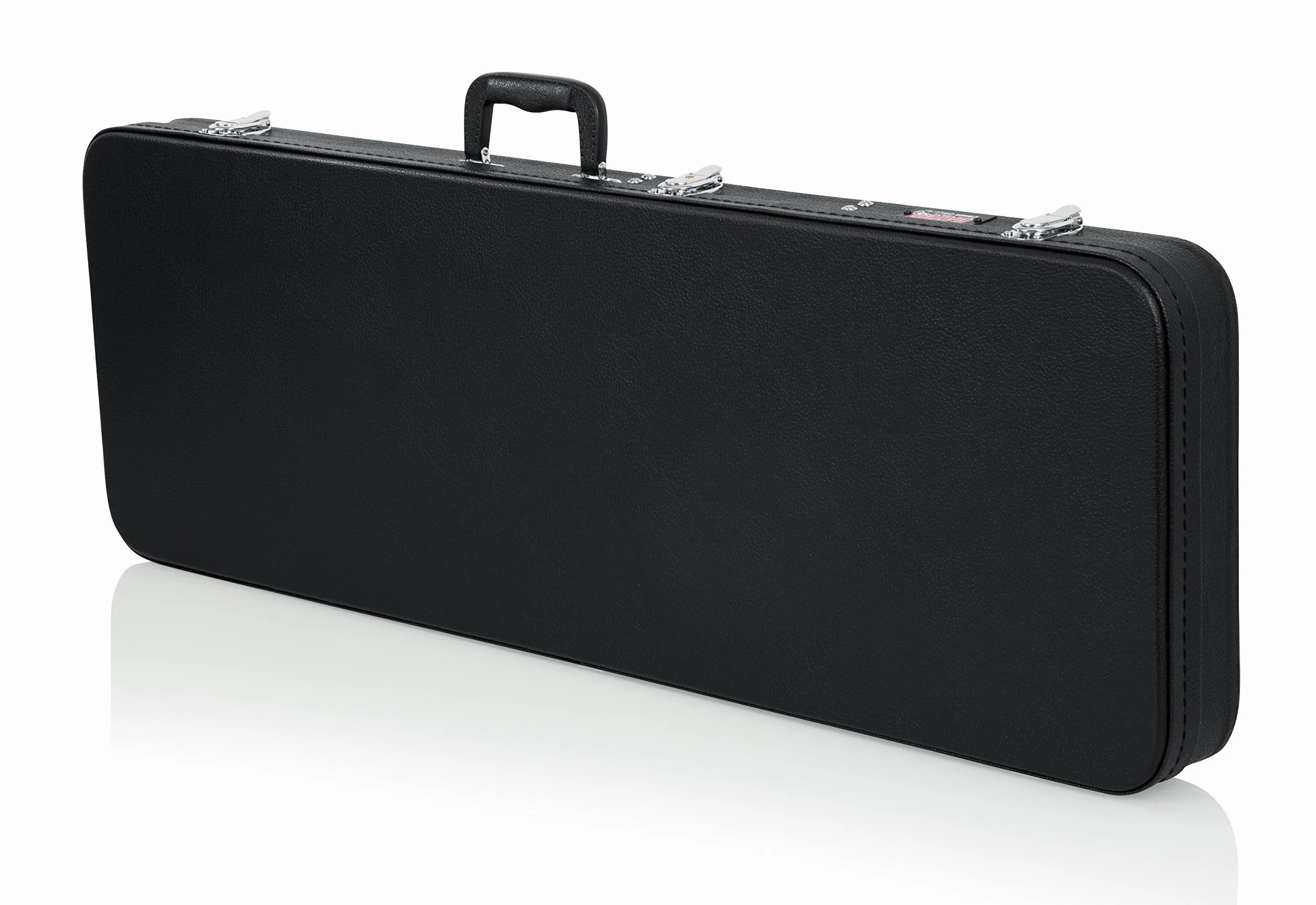 Gator Twarda obudowa drewniana do gitar elektrycznych, Czarny