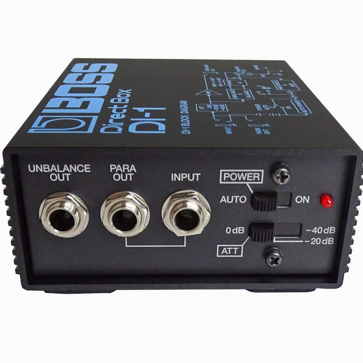Boss DI-1 aktywne pudełko DI-Box Direct Box + kabel XLR