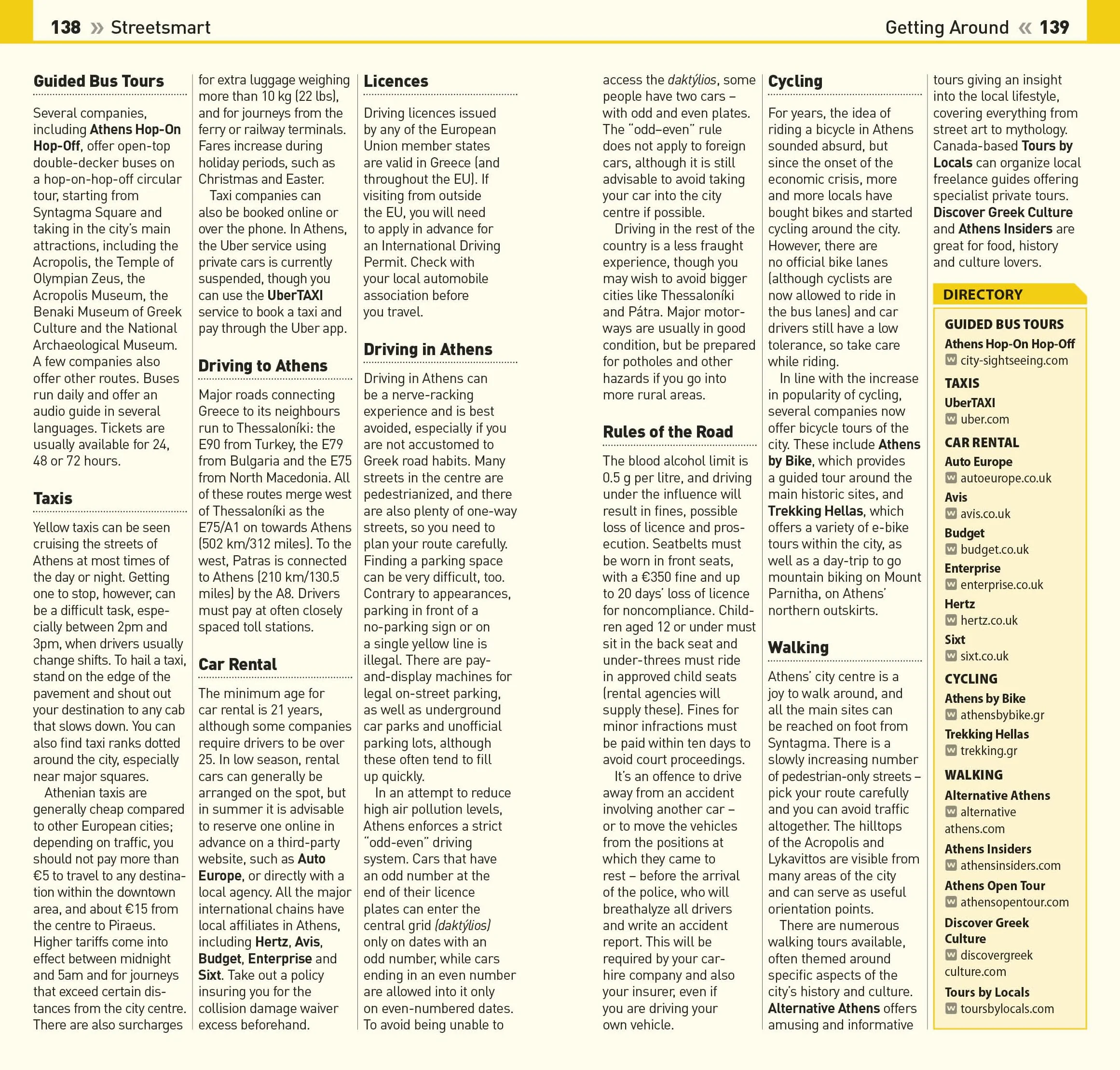 DK Top 10 Athens: Top 10 lists for your perfect trip, plus an all-weather folded map