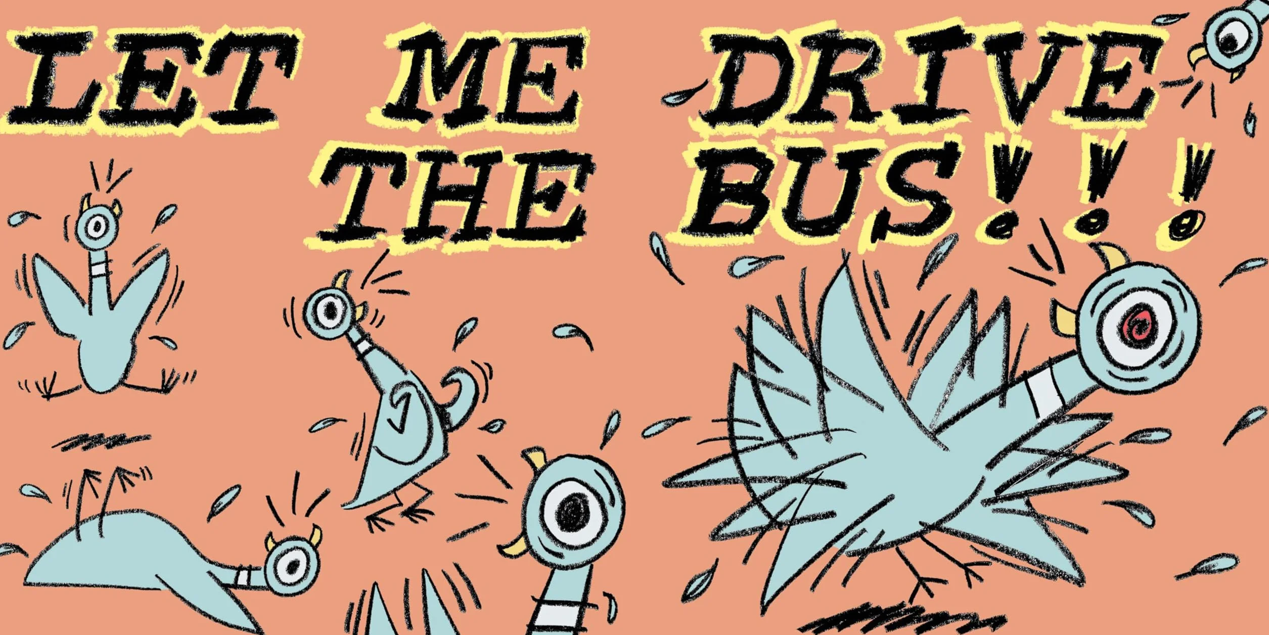 It's a Busload of Pigeon Books!-NEW ISBN