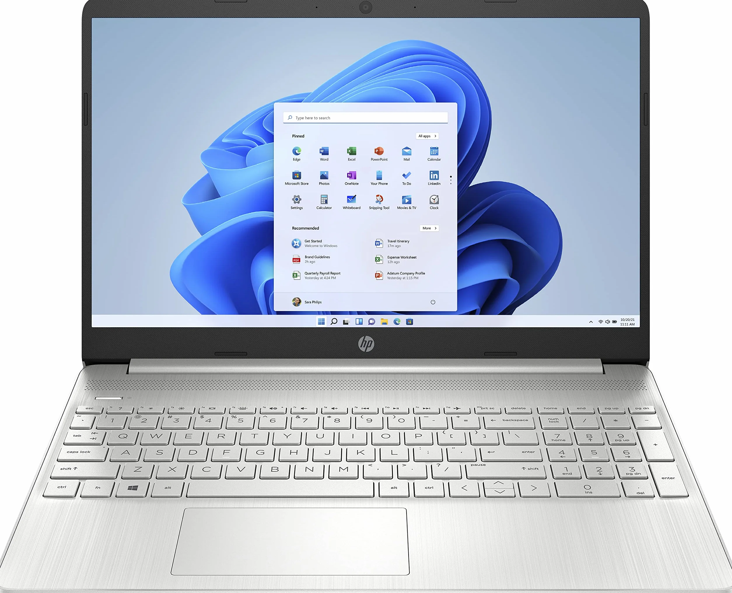 HP 1 15,6" 1920 x 1080 pikseli AMD Ryzen 5 5500U 16 GB 512 GB SSD Windows 11 Home
