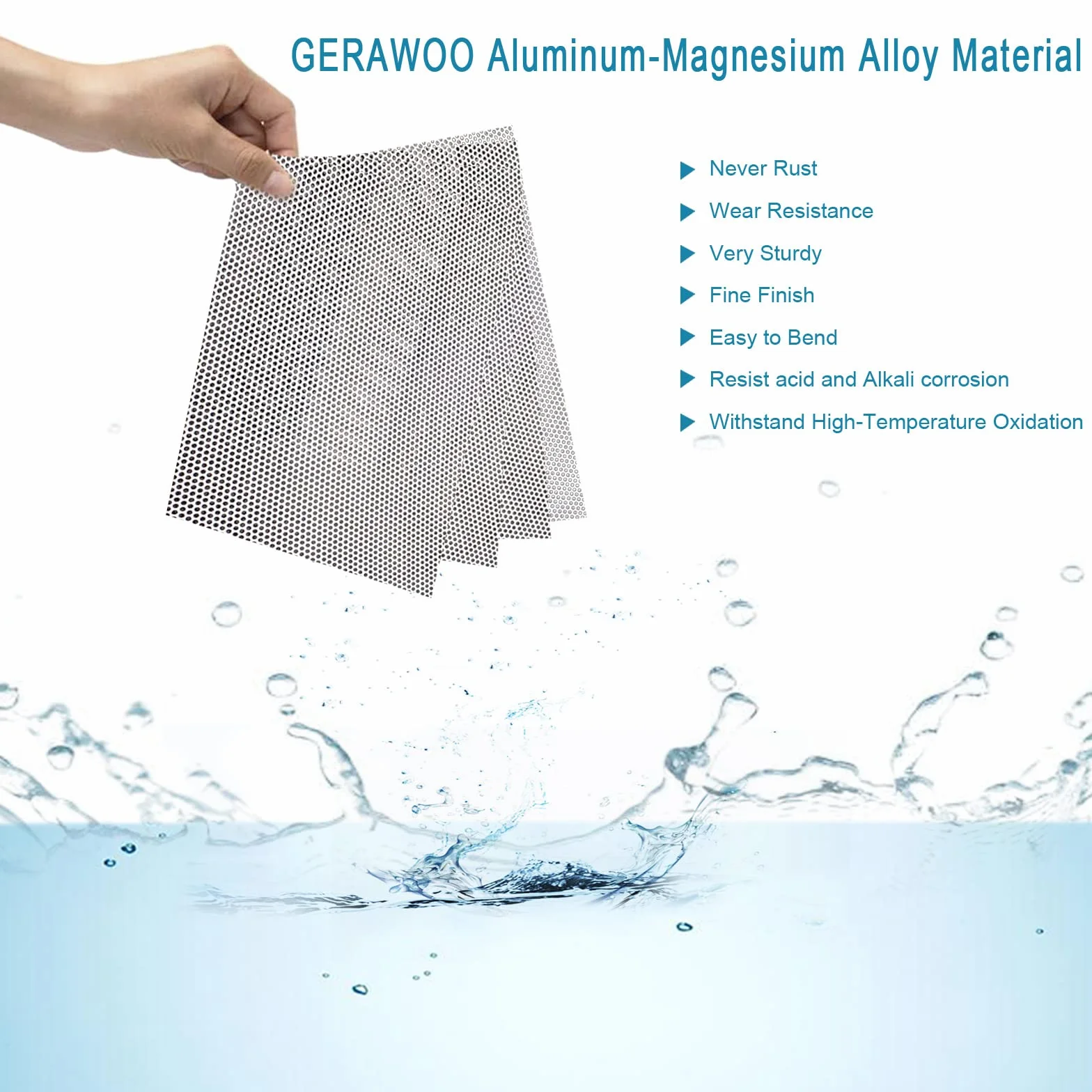 Siatka Druciana ze Stop Aluminium z Magnezem na Myszy i Owady, 4 Sztuki Wysokiej Jakości Siatka Metalowa Idealny do Domu, Kuchni, Okna, Drzwi, Ogrodu, Patio, 300 x 210 mm