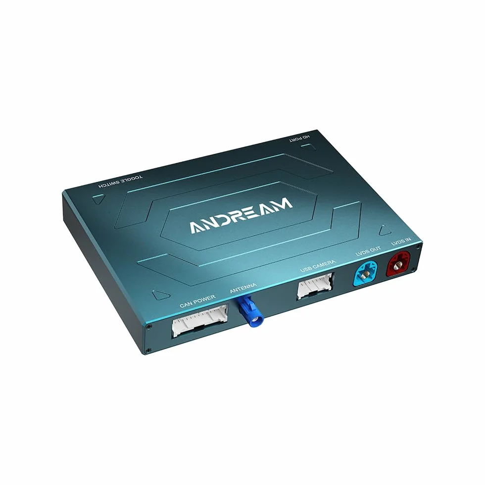 Andream Bezprzewodowa modernizacja Carplay do BMW EVO System Series 1 2 3 4 5 6 7 X1 X3 X4 X5 X6 X7 Mini I3 I8, bezprzewodowy odbiornik Carplay Android Auto, Airplay MMI Box/Carplay, obsługa