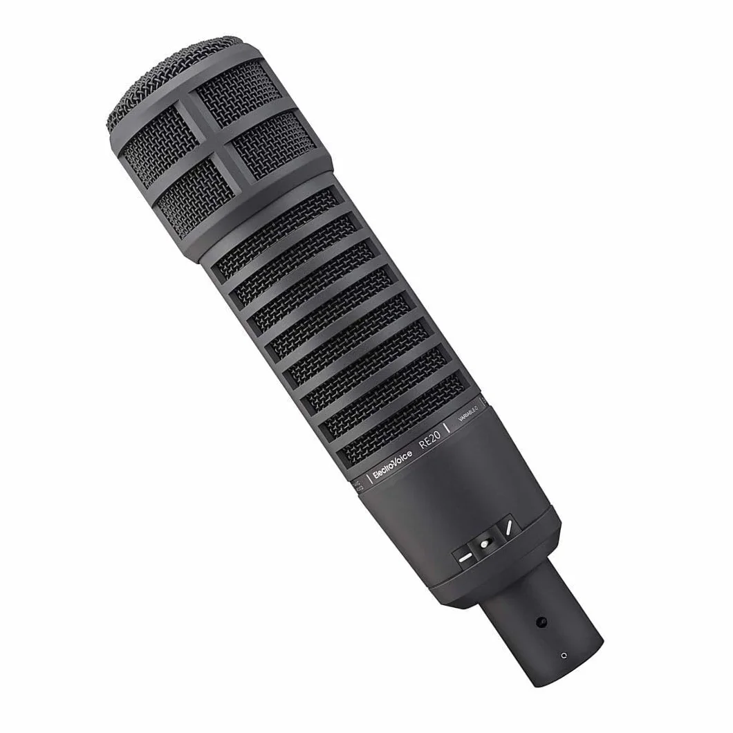 Electro-Voice RE 20 Dynamiczny kardioidalny mikrofon broadcast z szeroką membraną, zmienny-D