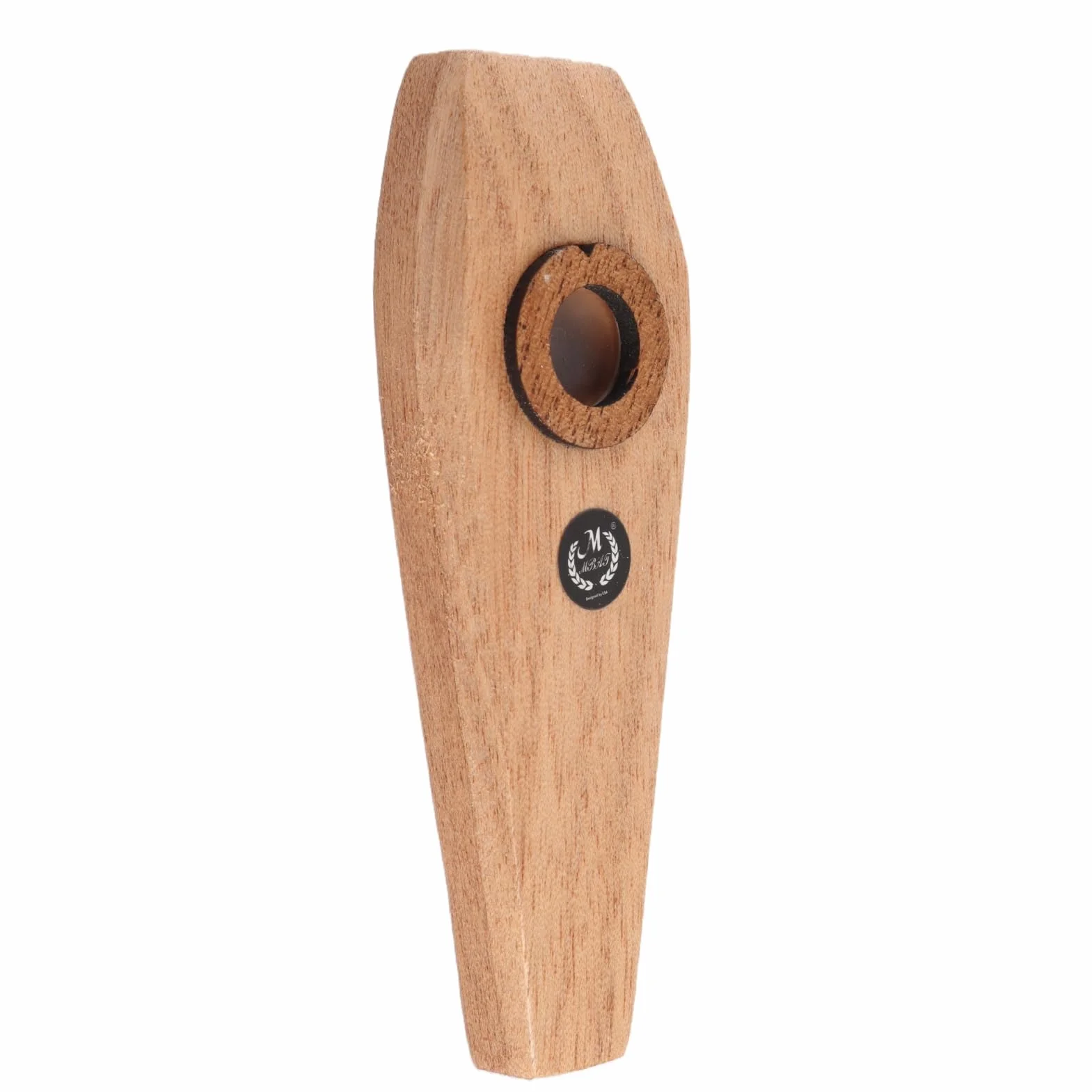 Drewniane Kazoo z 2 Fletami Membranowymi Instrument Muzyczny dla Początkujących