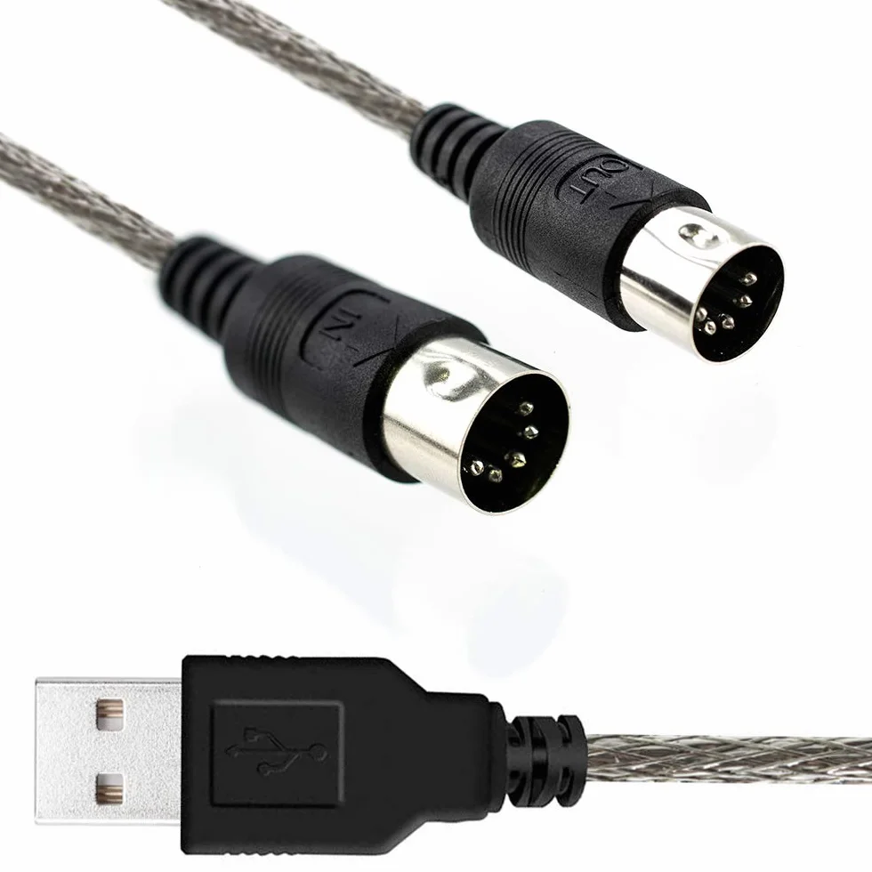 DIGIFLEX USB Midi Kabel Kabel Adapter do klawiatury muzycznej na PC Laptop