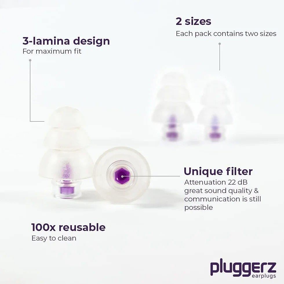 Pluggerz Zatyczki do uszu Music