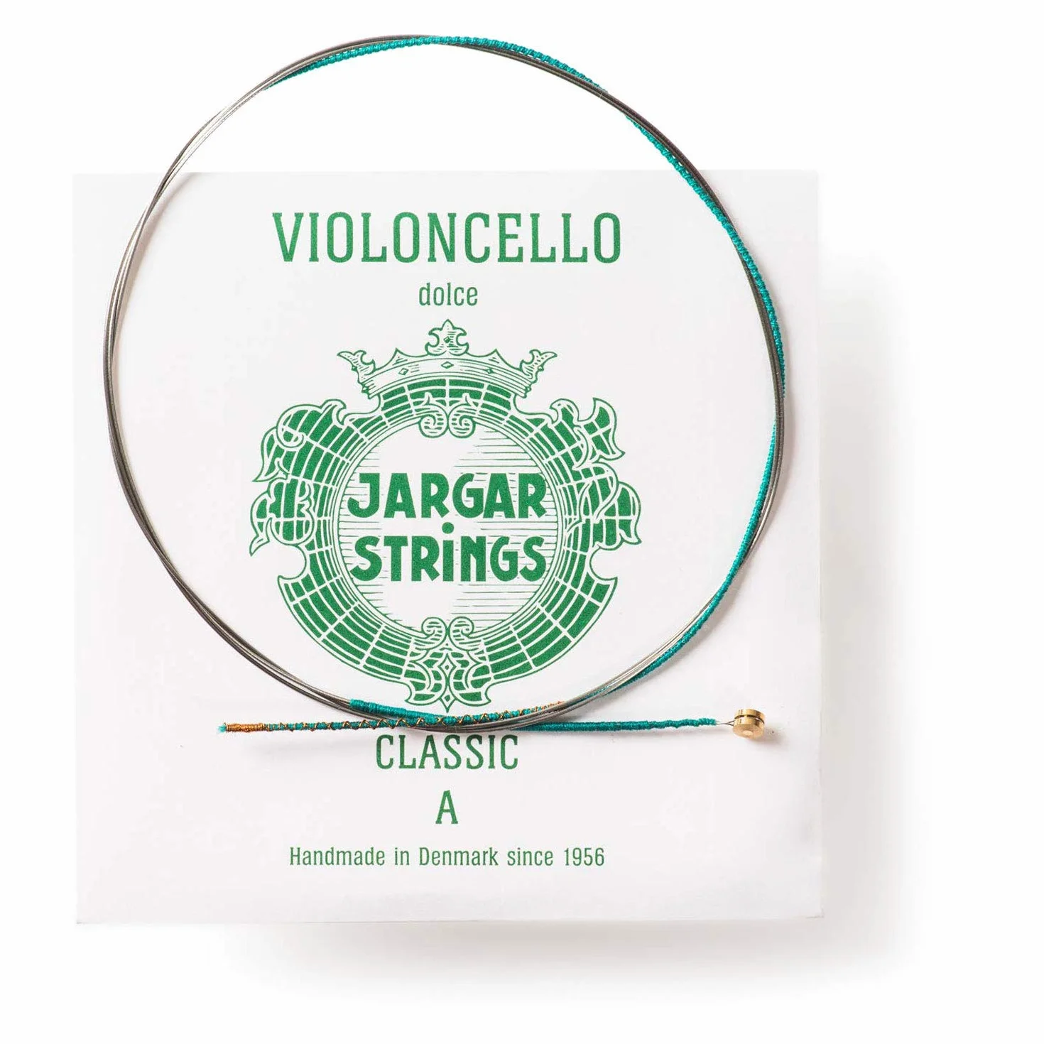 Jargar Classic A Chromstal - zestaw 4-strunowy - struna wiolonczelowa - Dolce - Grubość strun/Napięcie 0,74mm/16,3kp/35,8lbs