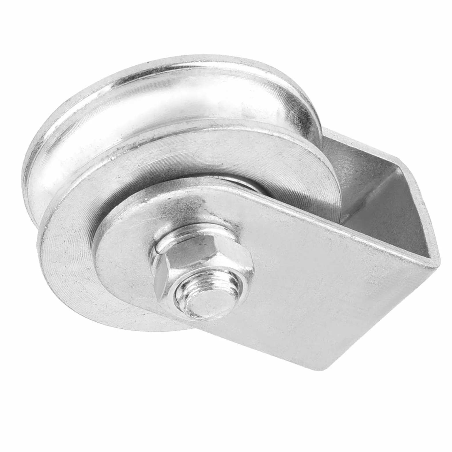 Single Swivel Pulley Block,Flaschenzug 0,3 Tonnen Hubrad für Drahtseil(#02)