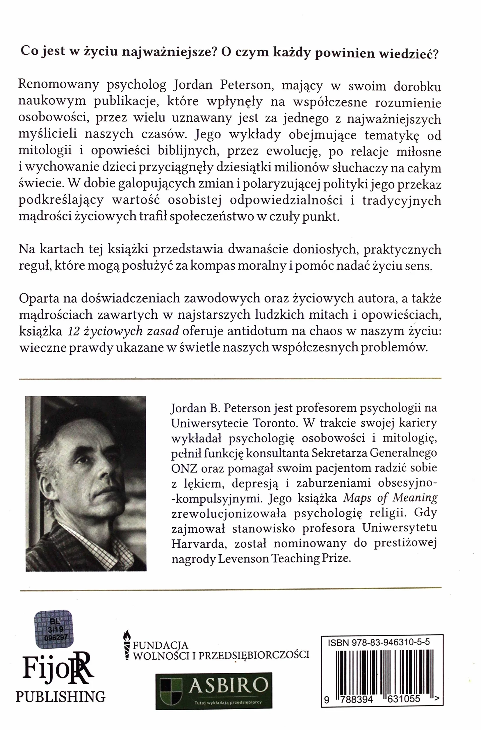 12 zyciowych zasad: Antidotum na chaos