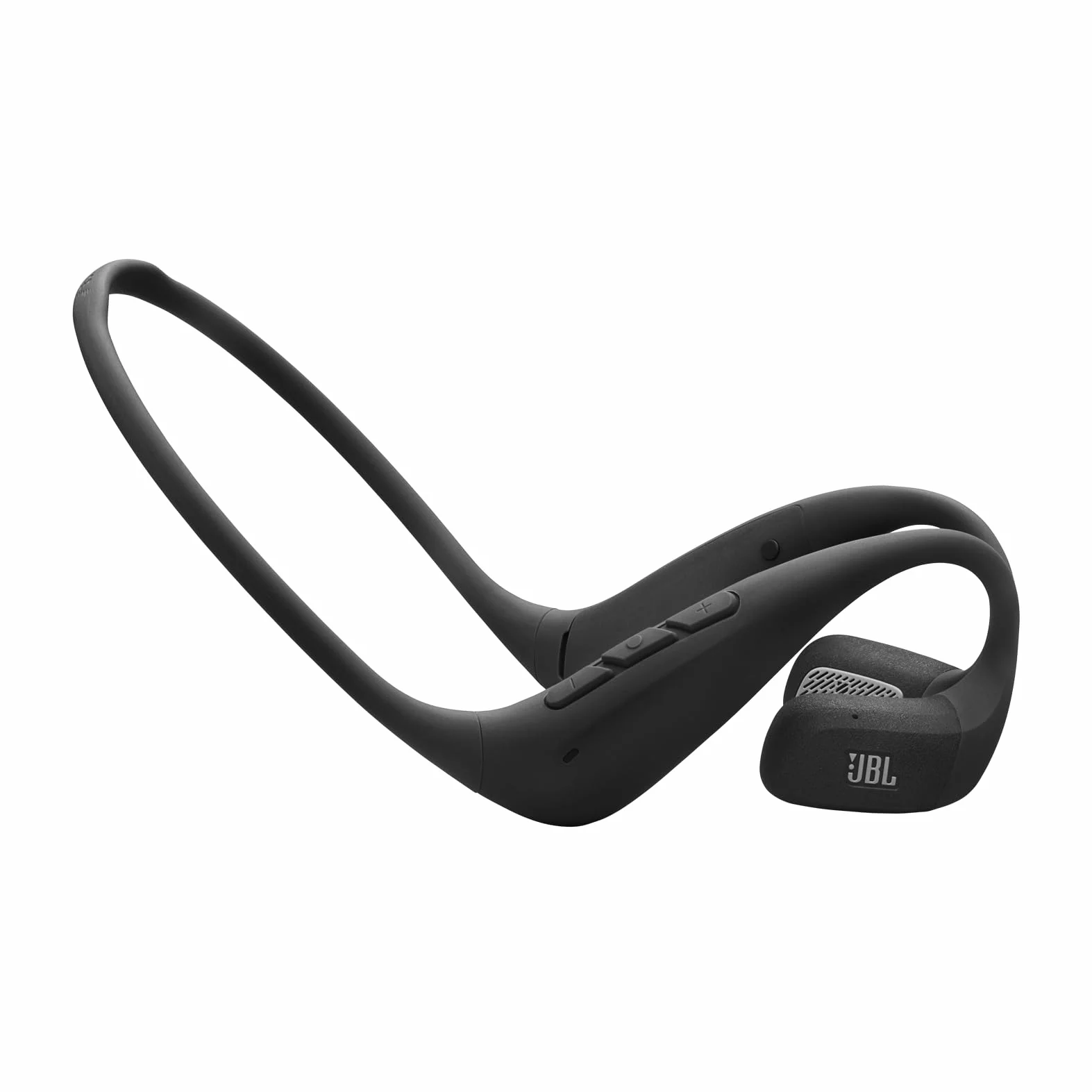 JBL Endurance Pace – bezprzewodowe słuchawki sportowe open-ear Bluetooth z technologią JBL OpenSound, lekki tytanowy pałąk z pamięcią kształtu, wodoodporne (IP68), do 10 h baterii, czarno-szare