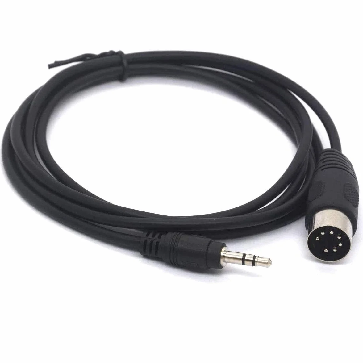 Kabel DIN Midi 7-pinowy do stereo 3,5 mm, do iPoda, iPhone'a, MP3 do Naim, stereo Quad (1 m)