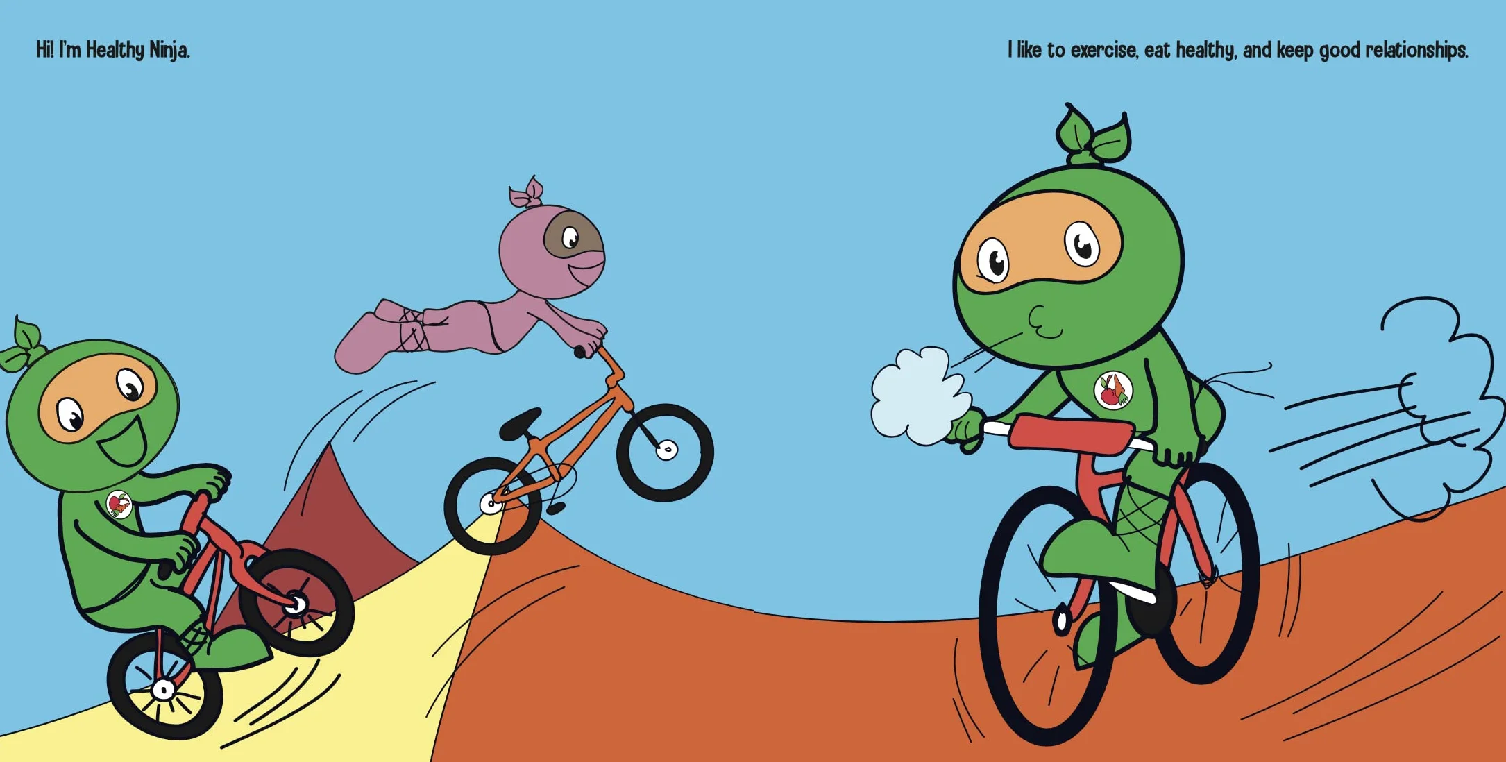 Healthy Ninja: A Children's Book About Mental, Physical, and Social Health: 65