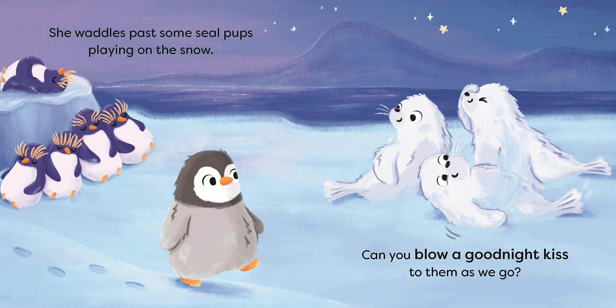 Say Goodnight, Little Penguin: Join in with this sleepy story for toddlers