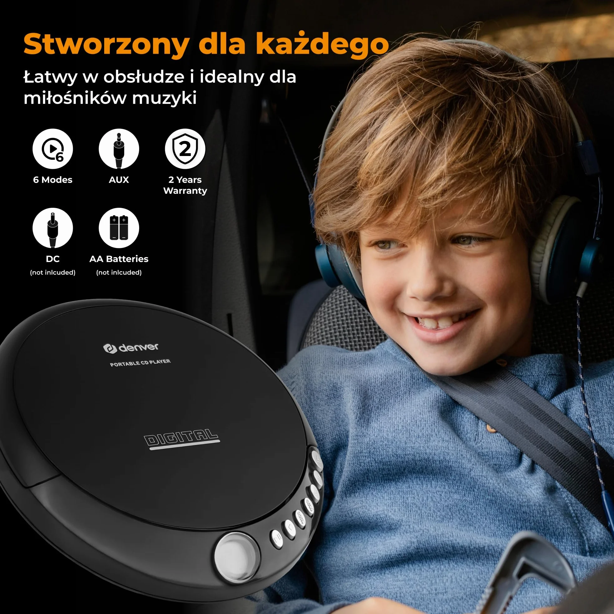 Denver DM-24 Standard Discman
