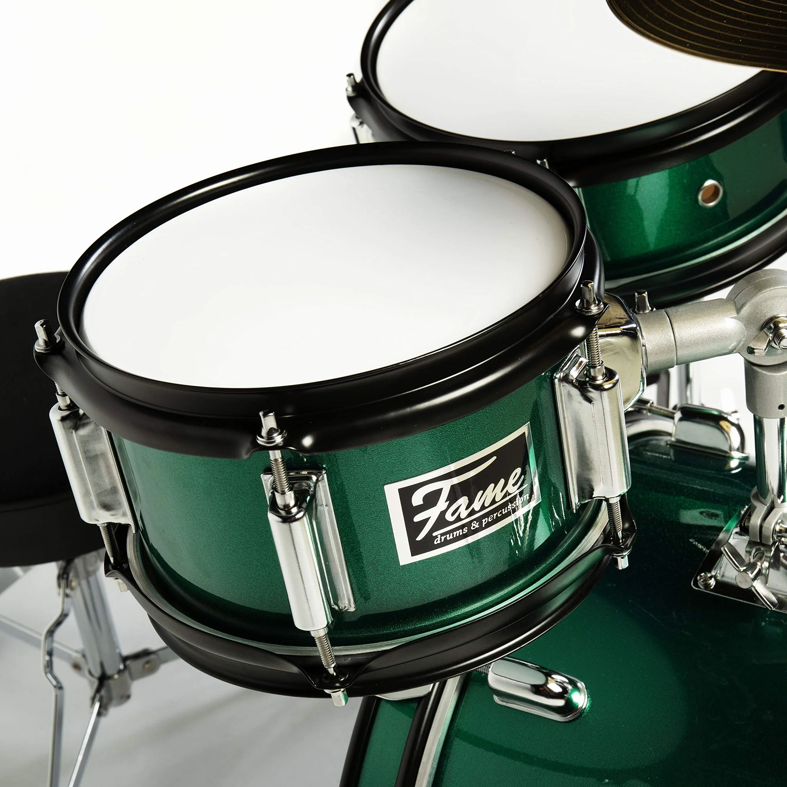 Fame JBJ1042H "Luis" 3-Piece Drum-Kit (Green) - Zestaw perkusyjny