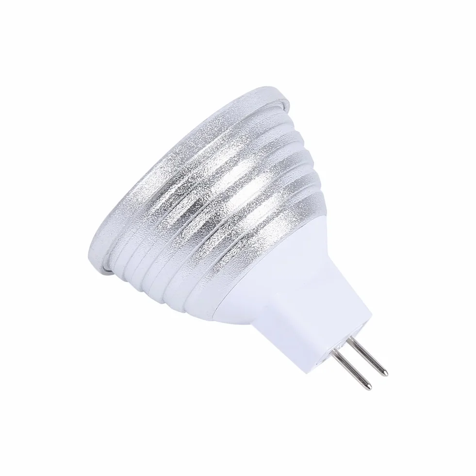 Marhynchus MR16 3W RGB LED LAMPREN LAMPREN 12V-24 V z Zdalnym Sterowaniem dla Słupka Początkowego, ściemniacza RGB Reflight