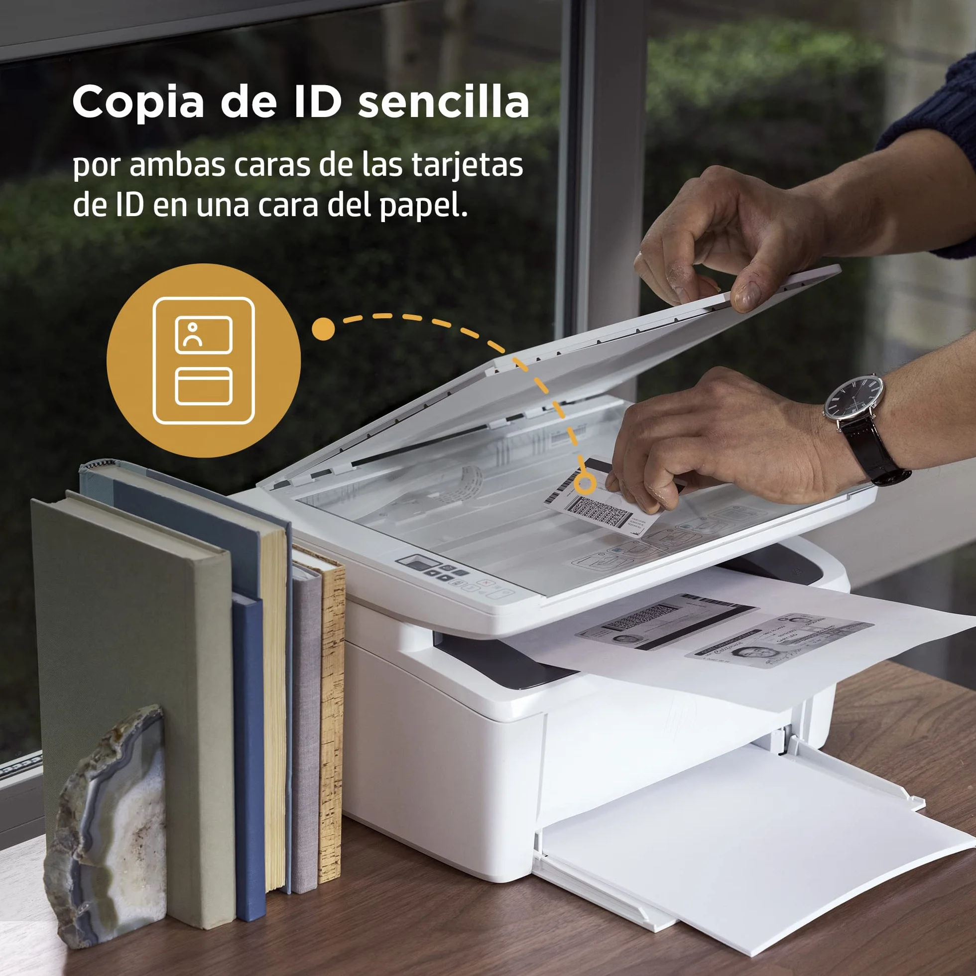 HP Monochromatyczna drukarka Laserjet M140w MFP, A4, biała