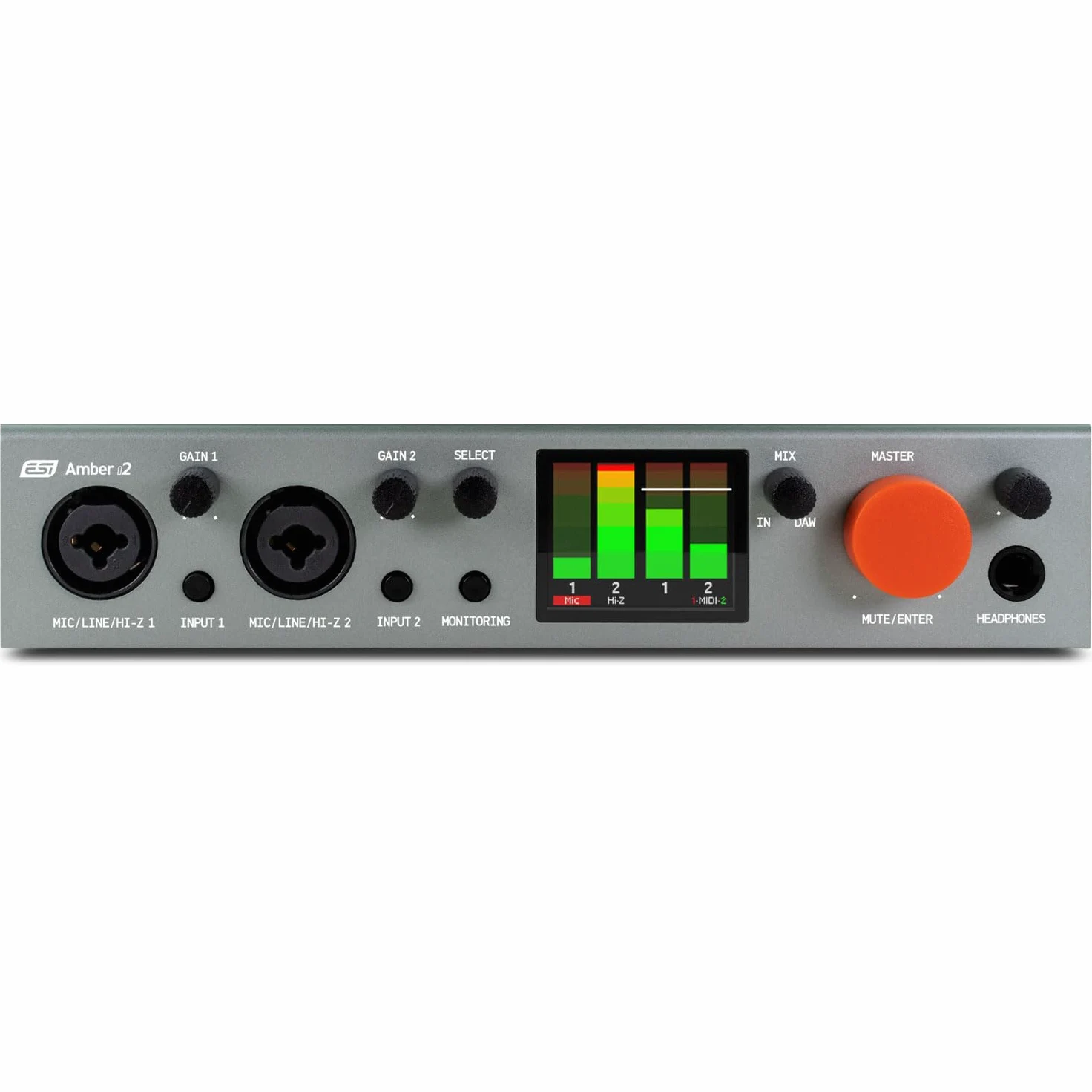 ESI Amber i2 x 2-kanałowy interfejs audio USB ze słuchawkami keepdrum