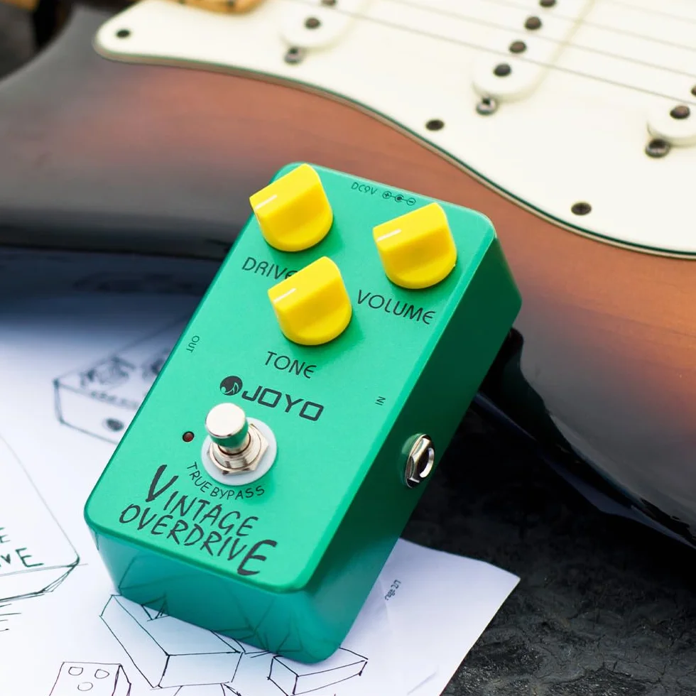 JOYO Vintage Overdrive Classic Tube Screamer do efektów gitary elektrycznej - True Bypass (JF-01)