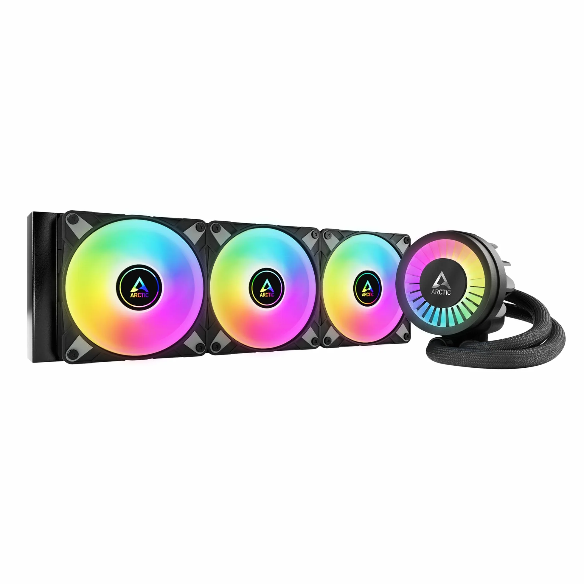 ARCTIC Liquid Freezer III 360 - A-RGB Chłodzenie wodne PC, All-in-One CPU AIO Water Cooler, kompatybilny z Intel i AMD, wydajna pompa sterowana PWM