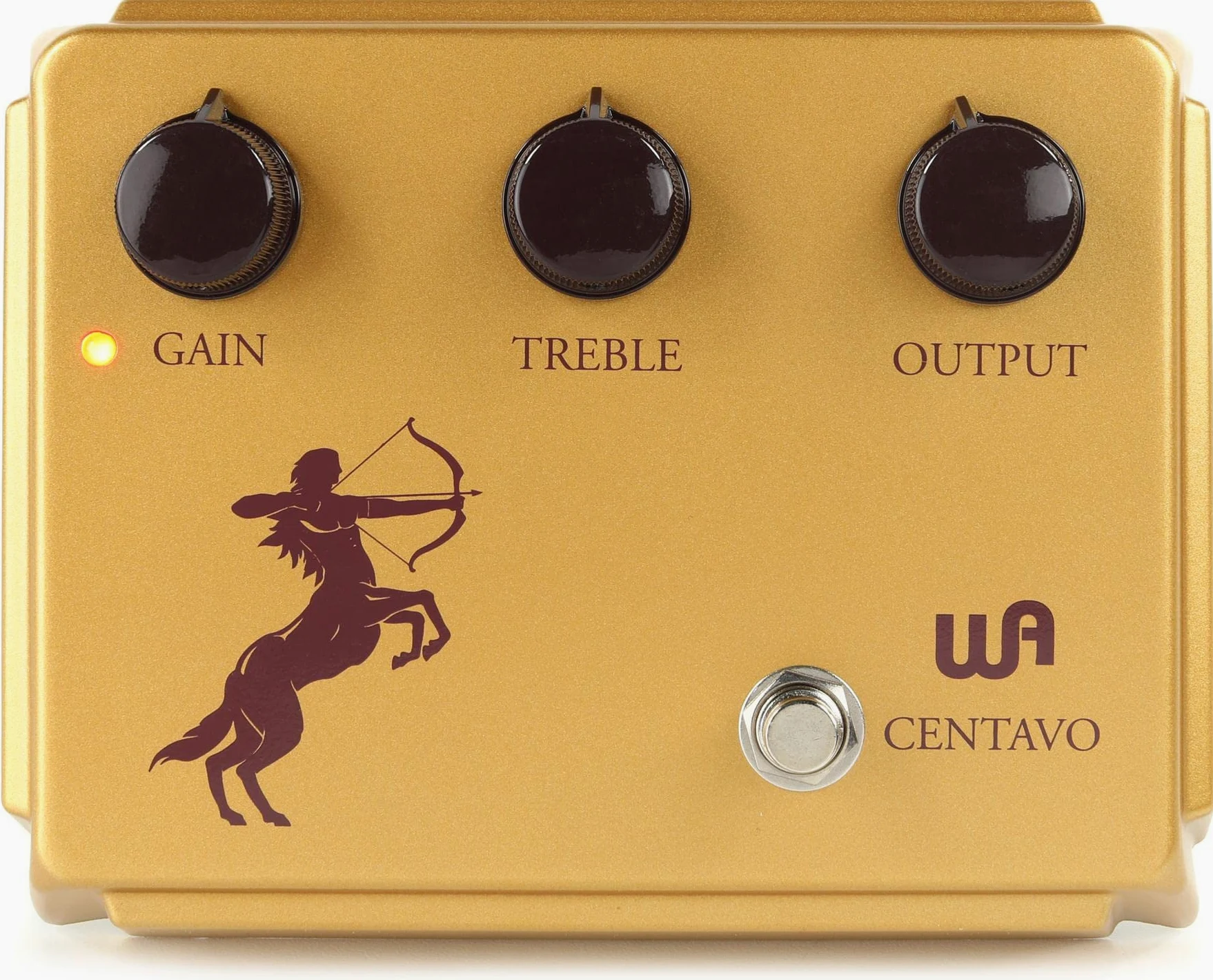 Warm Audio Grosz Premium efekt Overdrive and Boost pedał (repliki pedału Klon Centaur, wysokiej jakości komponenty, diody w stylu vintage, wzmacniacz dźwięku)