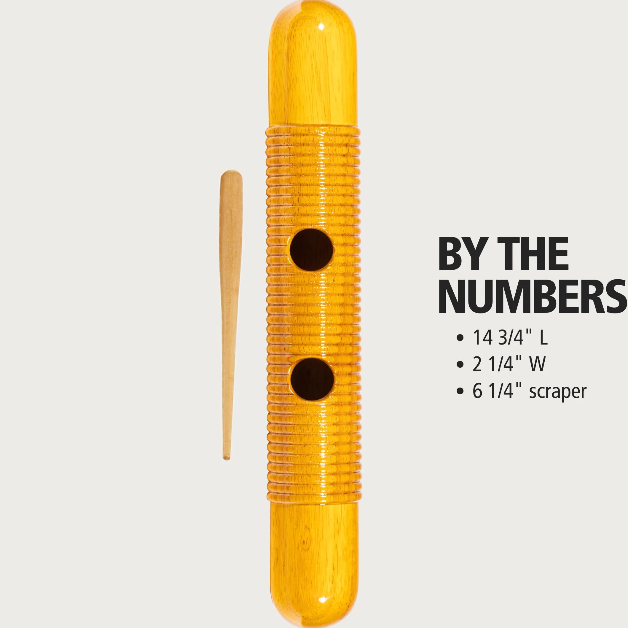 Meinl Guiro GU1AM, Amber - Guiro