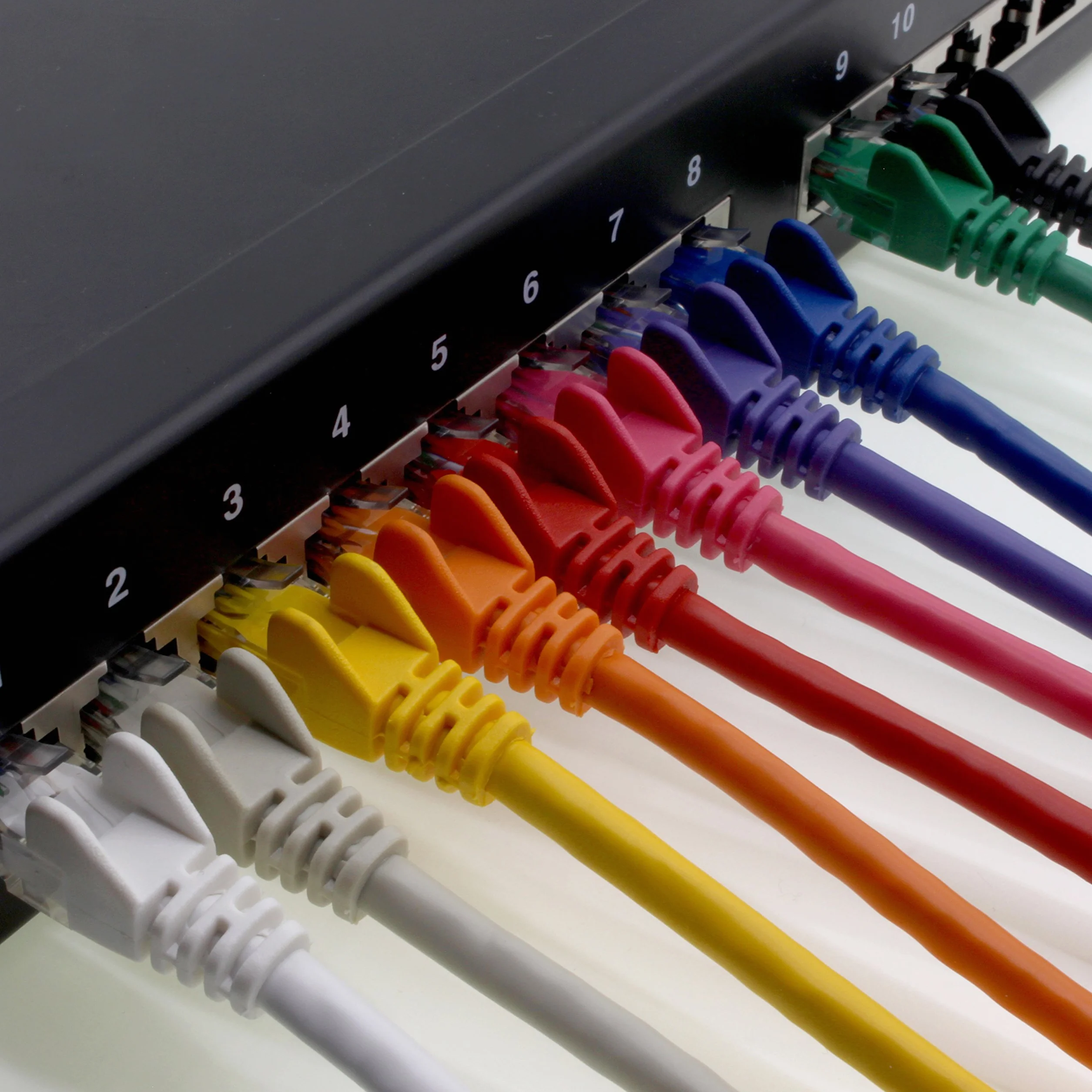 1aTTack CAT5 UTP kabel sieciowy Ethernet LAN z 2 x RJ45 7,5 m - szary